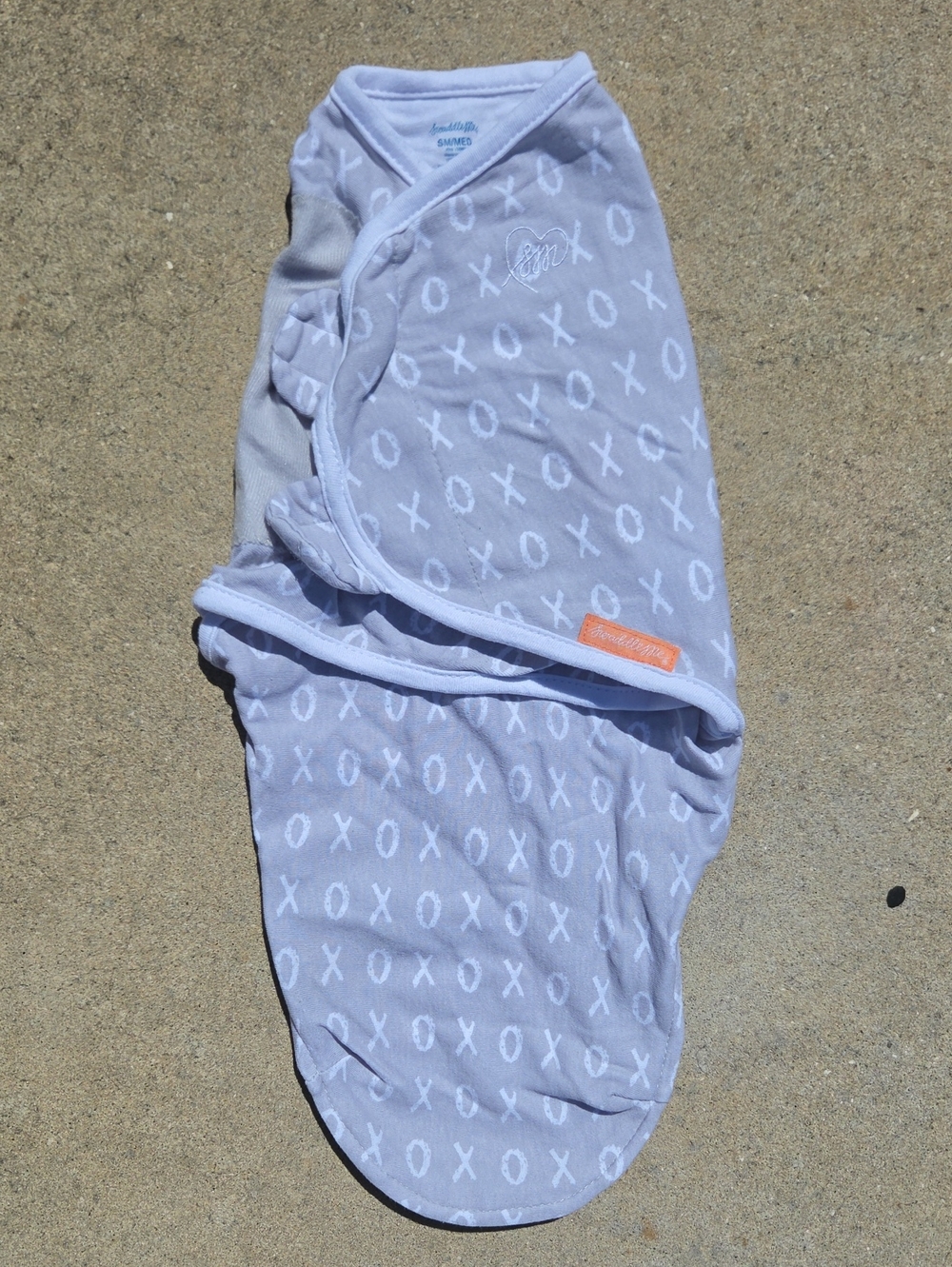 SwaddleMe XOXO Wrap Swaddle - Light Grey